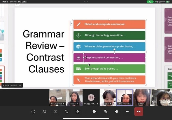 【EMI學生英語力培育課程】114年10月14日-23日 新生生活英語會話班圖片